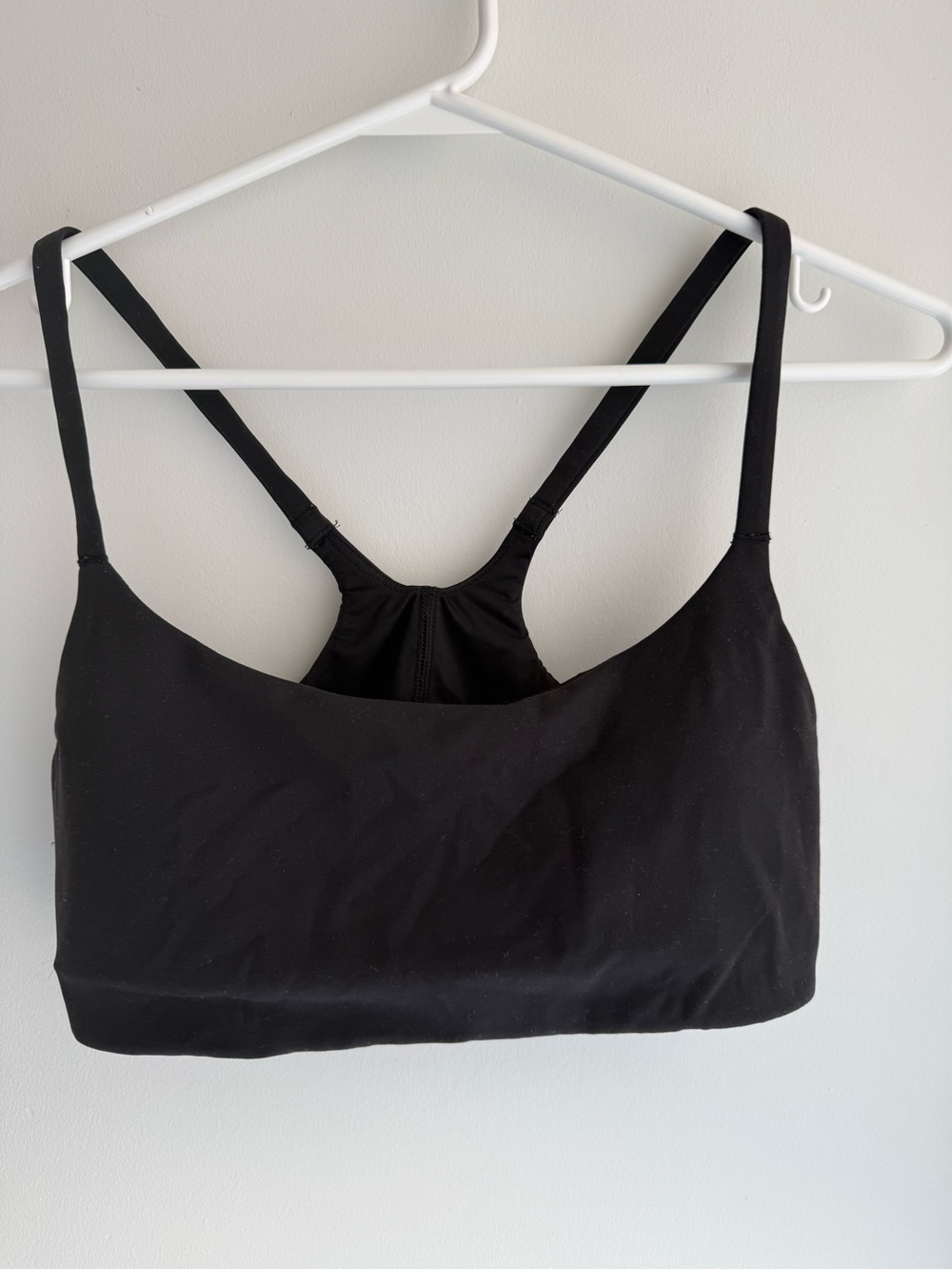 lululemon athletica Black Racerback Sports Bra